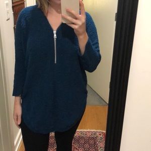 Express zip up sweater